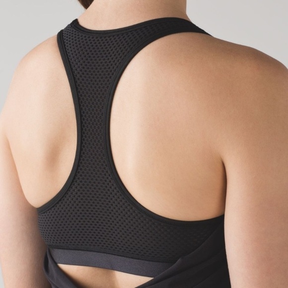 Lululemon Fit Physique Tank Black / Suited Print White Black - Picture 4 of 11